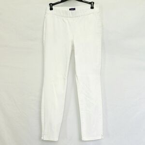 NYDJ White Pull On Ankle Jeans